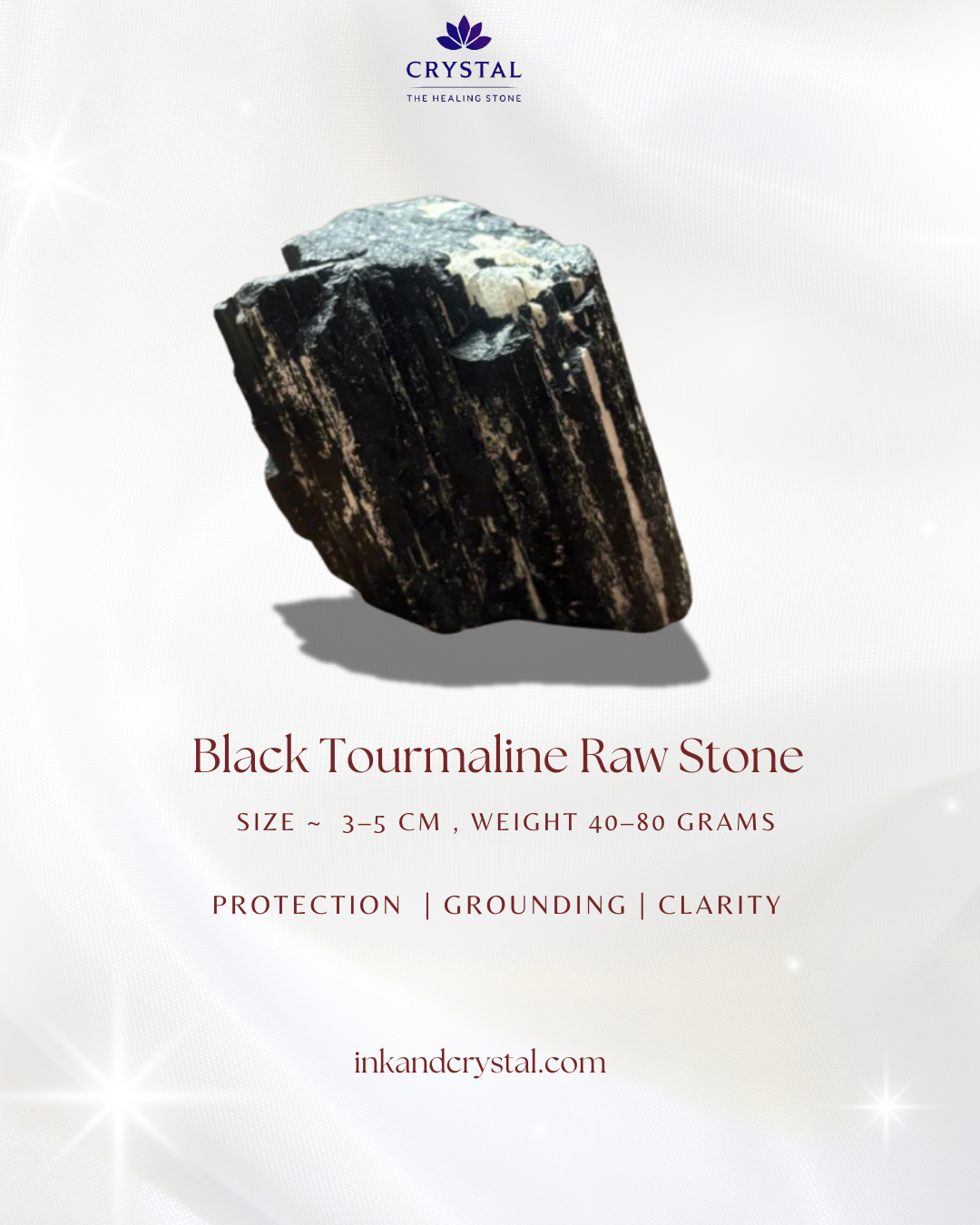 Black Tourmaline – Raw Crystal