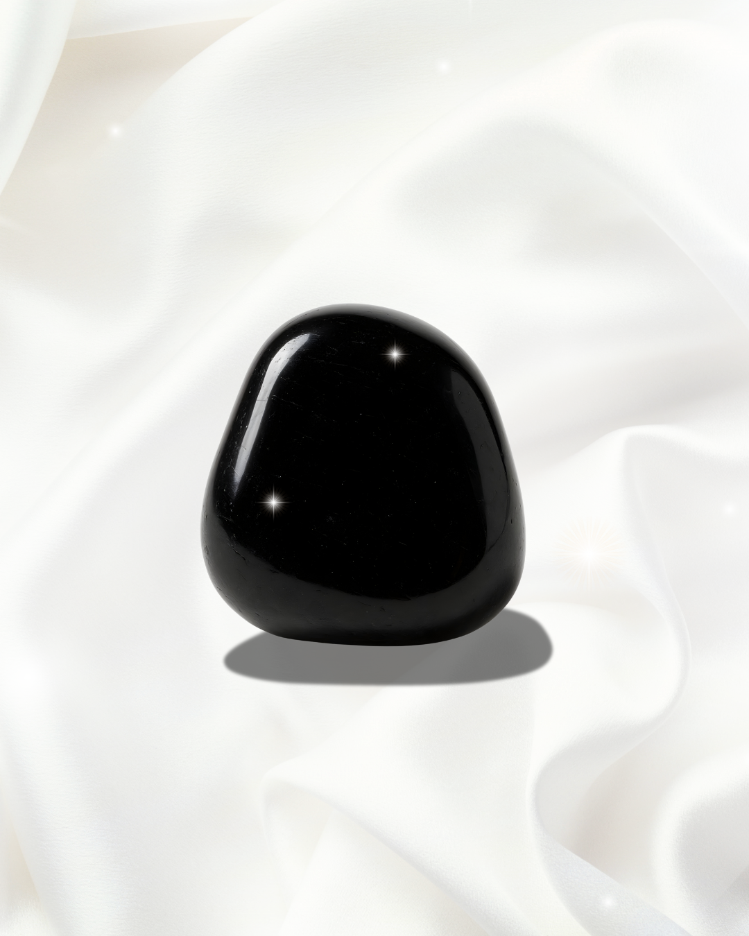 Black Tourmaline Tumble Crystal – Ultimate Protection & Grounding Crystal