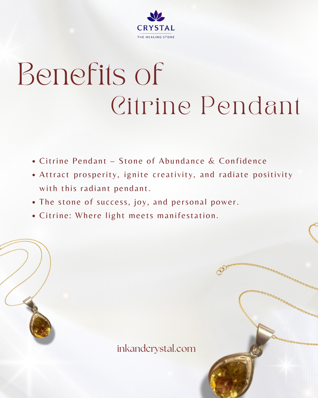 Citrine Pendant