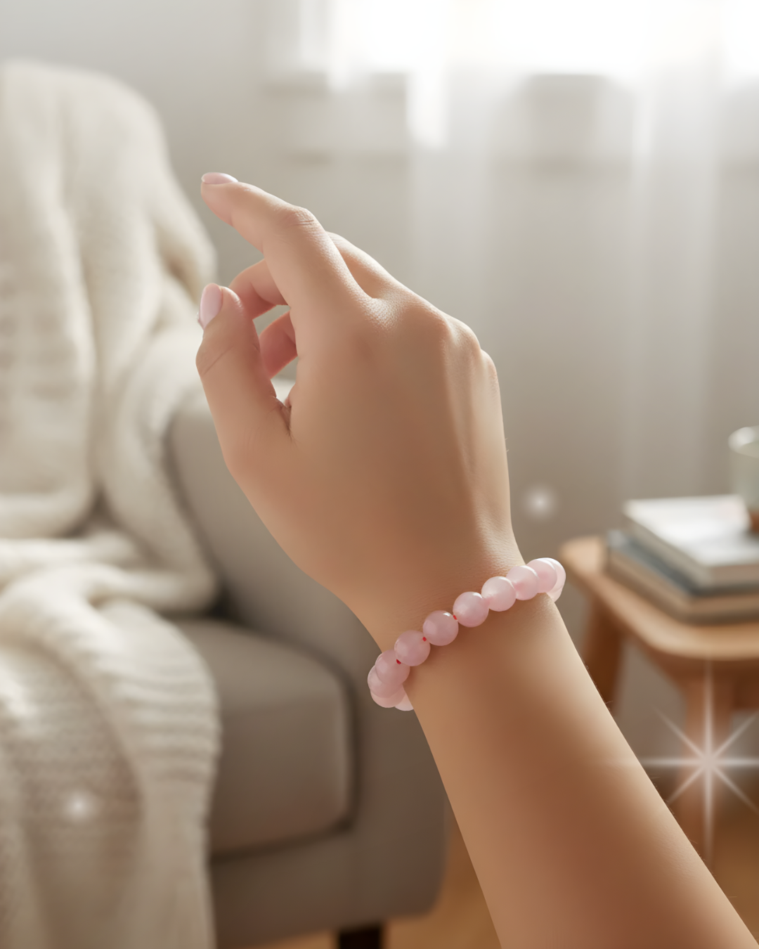 Rose Quartz Bracelet – The Stone of Love & Emotional Healing