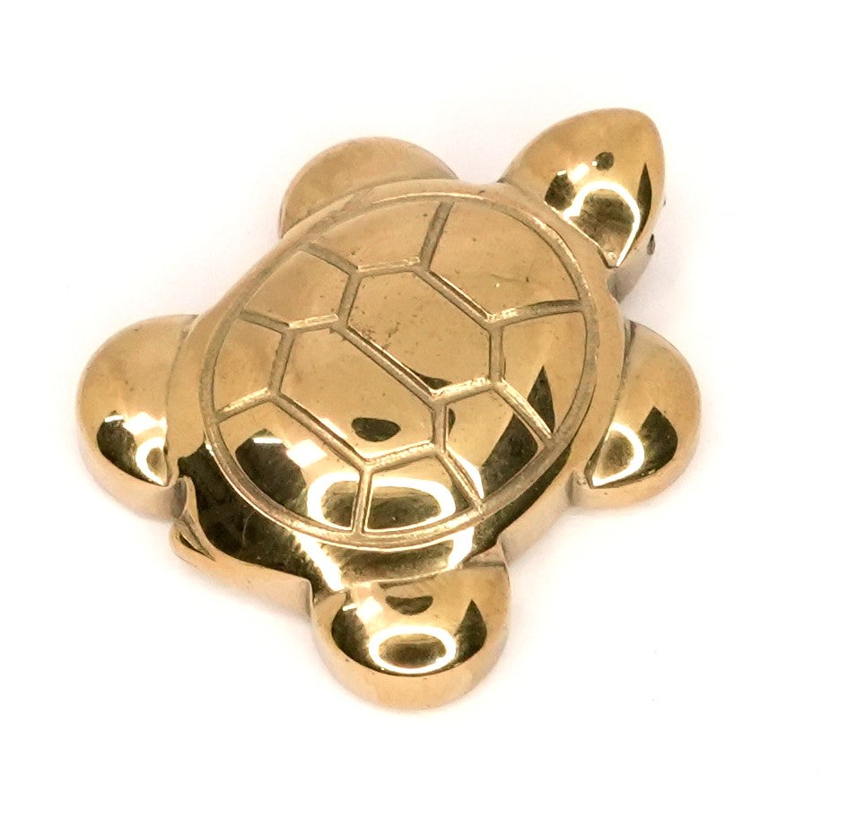 Pyrite Crystal Turtle – Symbol of Wealth, Wisdom & Protection