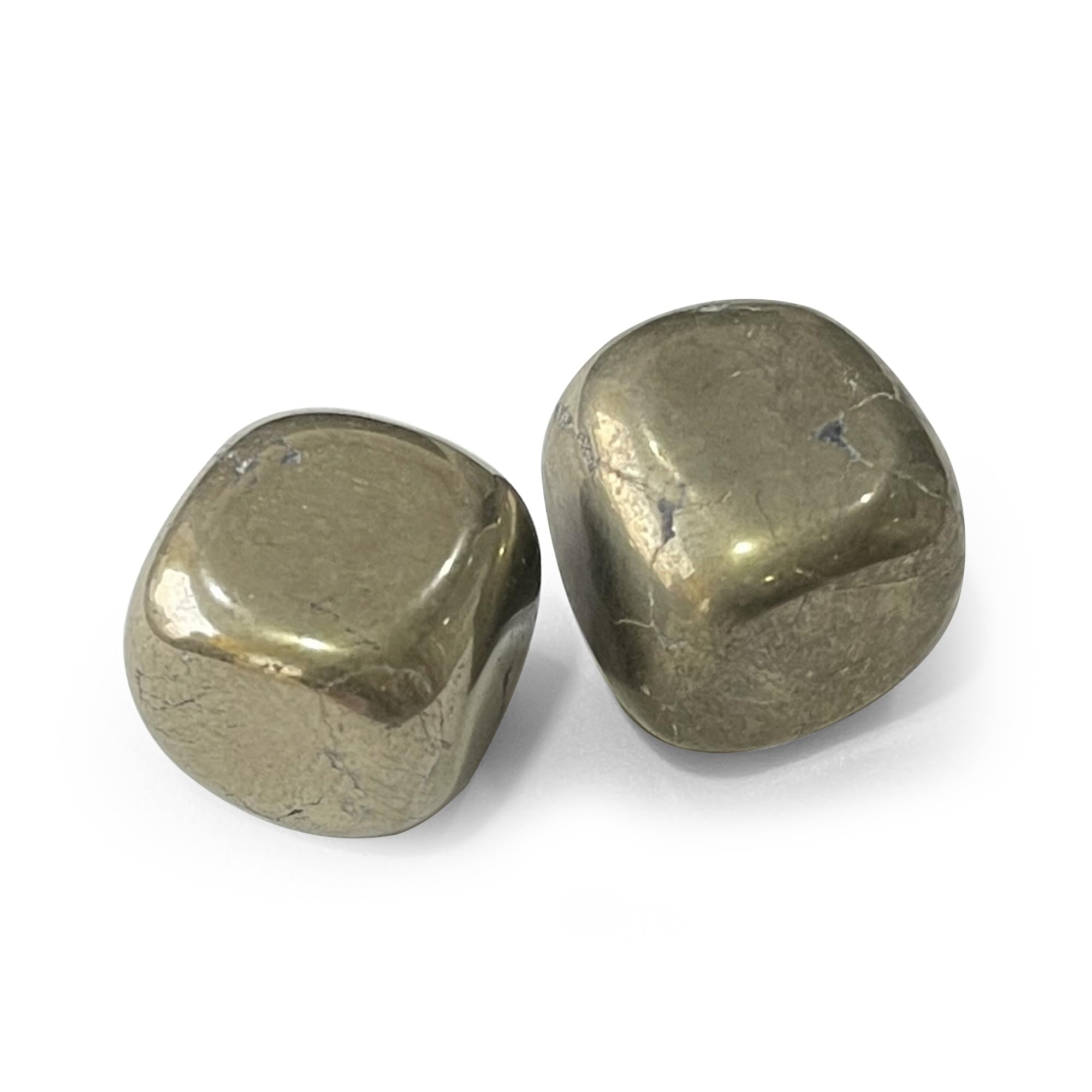 Tumble: Pyrite (Set of 2) – Your Key to Abundance & Protection