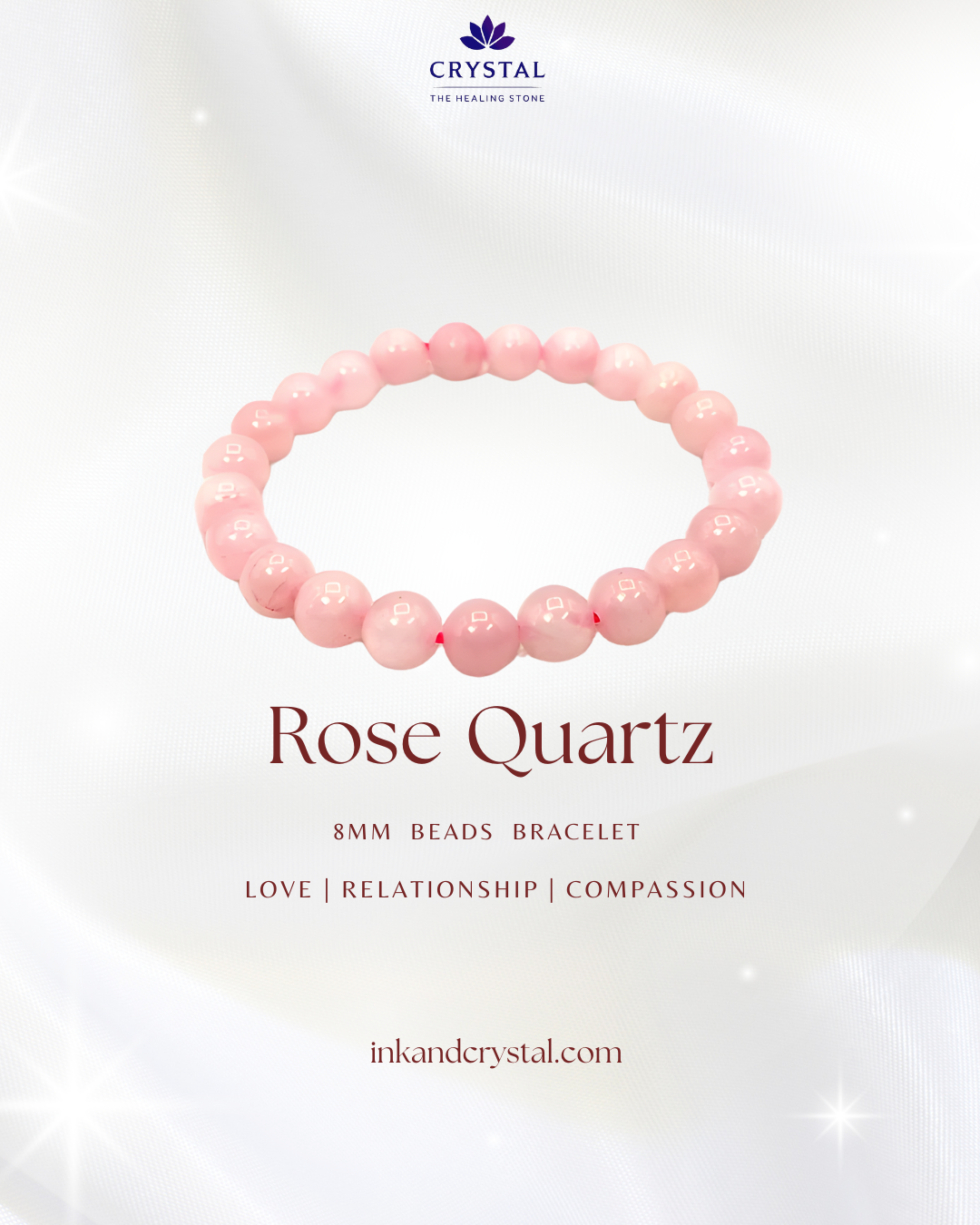 Rose Quartz Bracelet – The Stone of Love & Emotional Healing