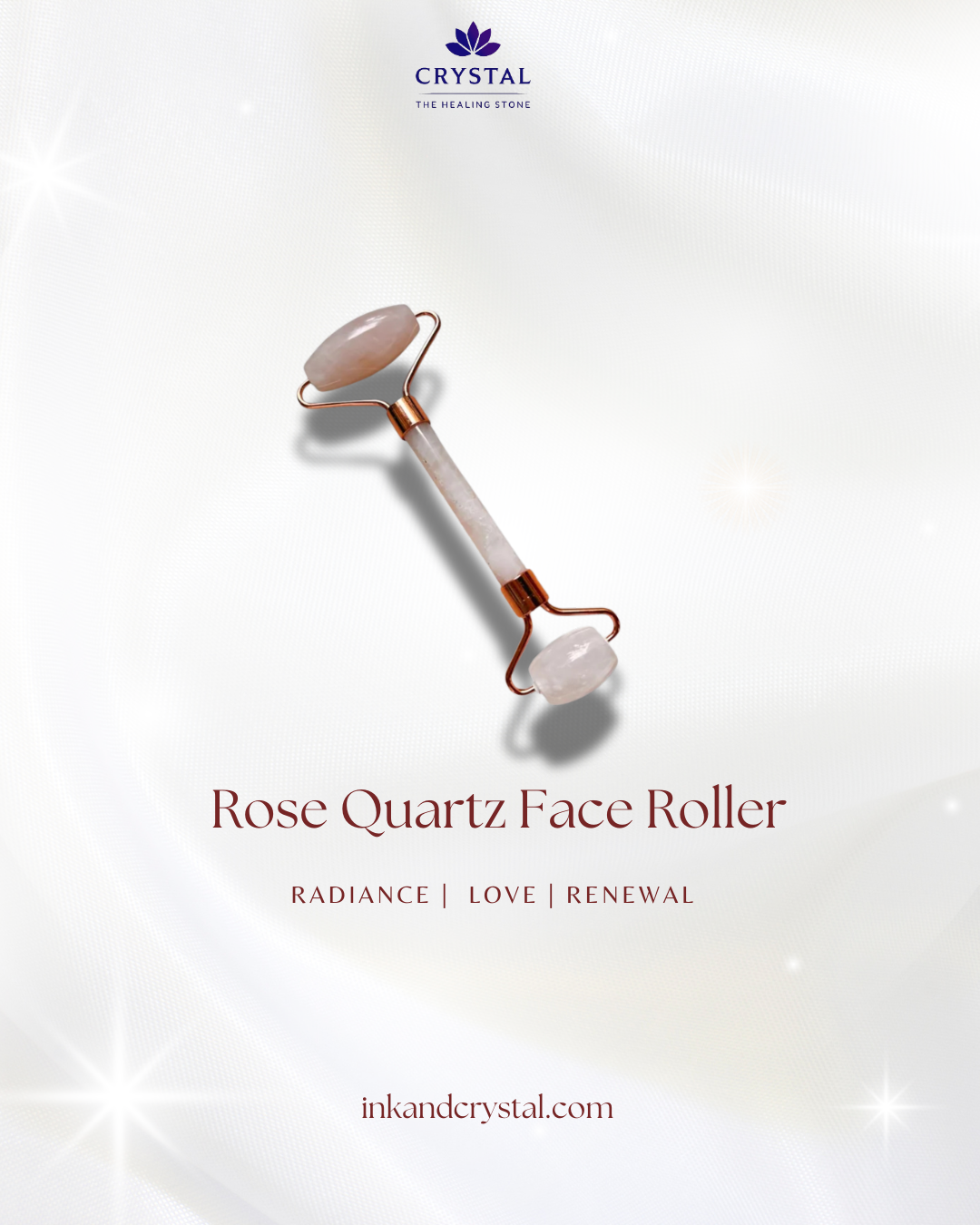 Rose Quartz Face Roller