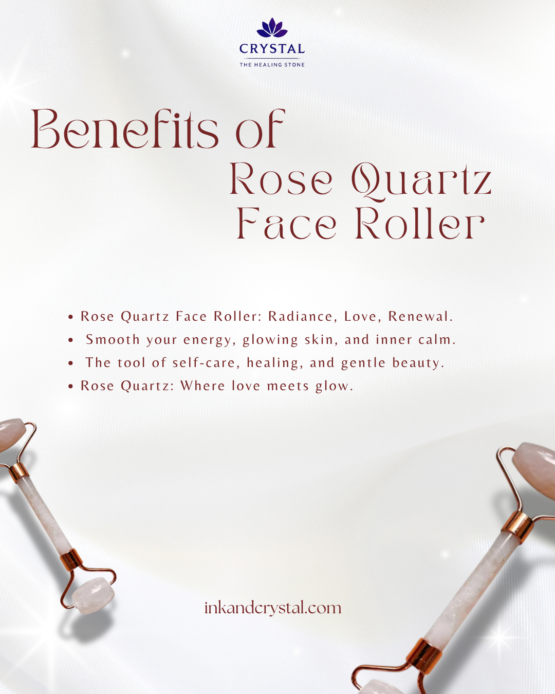 Rose Quartz Face Roller