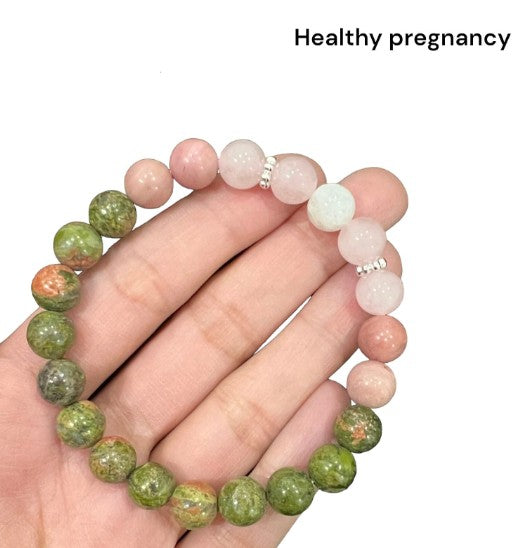 Healthy Pregnancy Crystal Bracelet