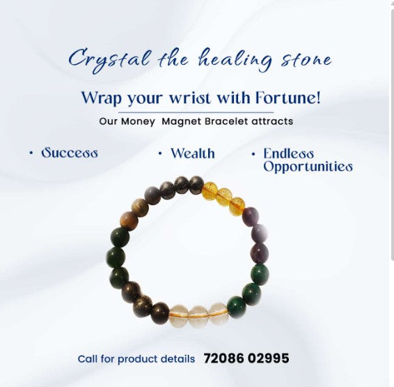 Money Magnet Crystal Bracelet