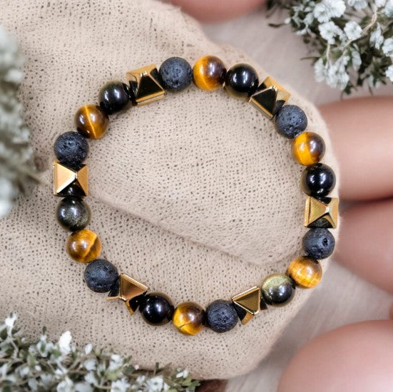 Triple Protection with Financial Abundance Bracelet