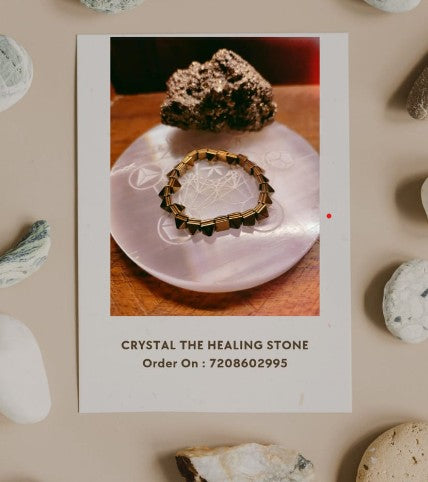 Pyrite Pyramid Bracelet