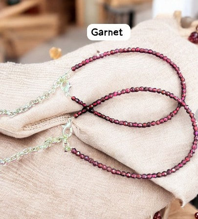 Natural Crystal Anklet