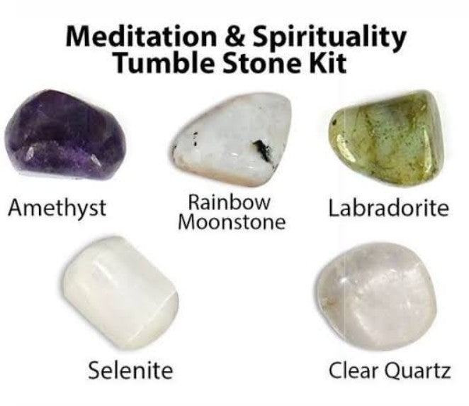 Meditation & Spirituality Tumble Stone Kit