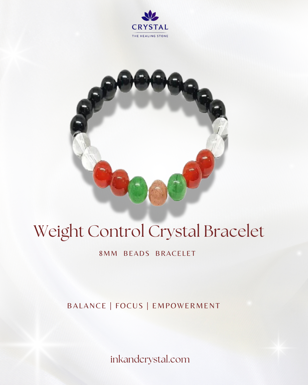 Weight Control Crystal Bracelet