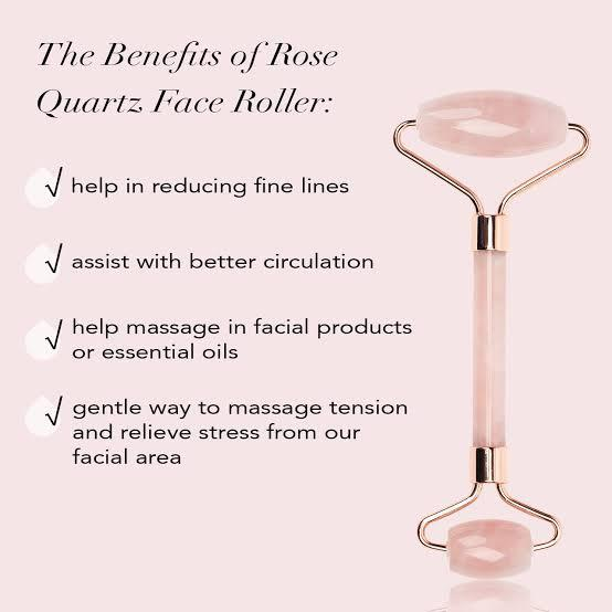 Rose Quartz Face Roller