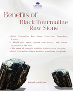 Black Tourmaline – Raw Crystal
