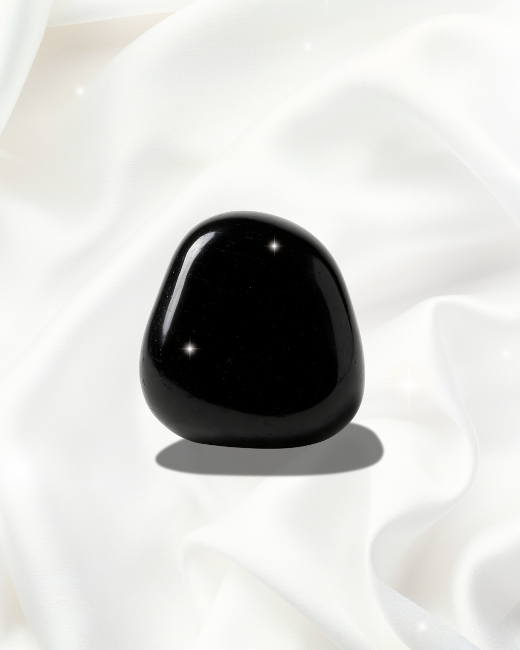 Black Tourmaline Tumble Crystal – Ultimate Protection & Grounding Crystal