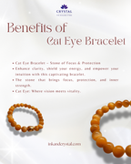 Cat Eye Bracelet – Stone of Focus & Protection