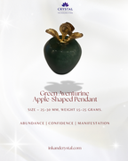 Green Aventurine Apple-Shaped Pendant