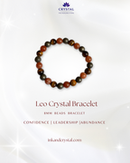 Leo Crystal Bracelet – Empower Confidence, Leadership & Abundance