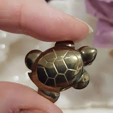 Pyrite Crystal Turtle – Symbol of Wealth, Wisdom & Protection