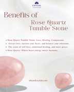 Rose Quartz Tumble Stone – The Stone of Love & Heart Healing