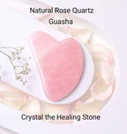 Rose Quartz Gua Sha Face Massager
