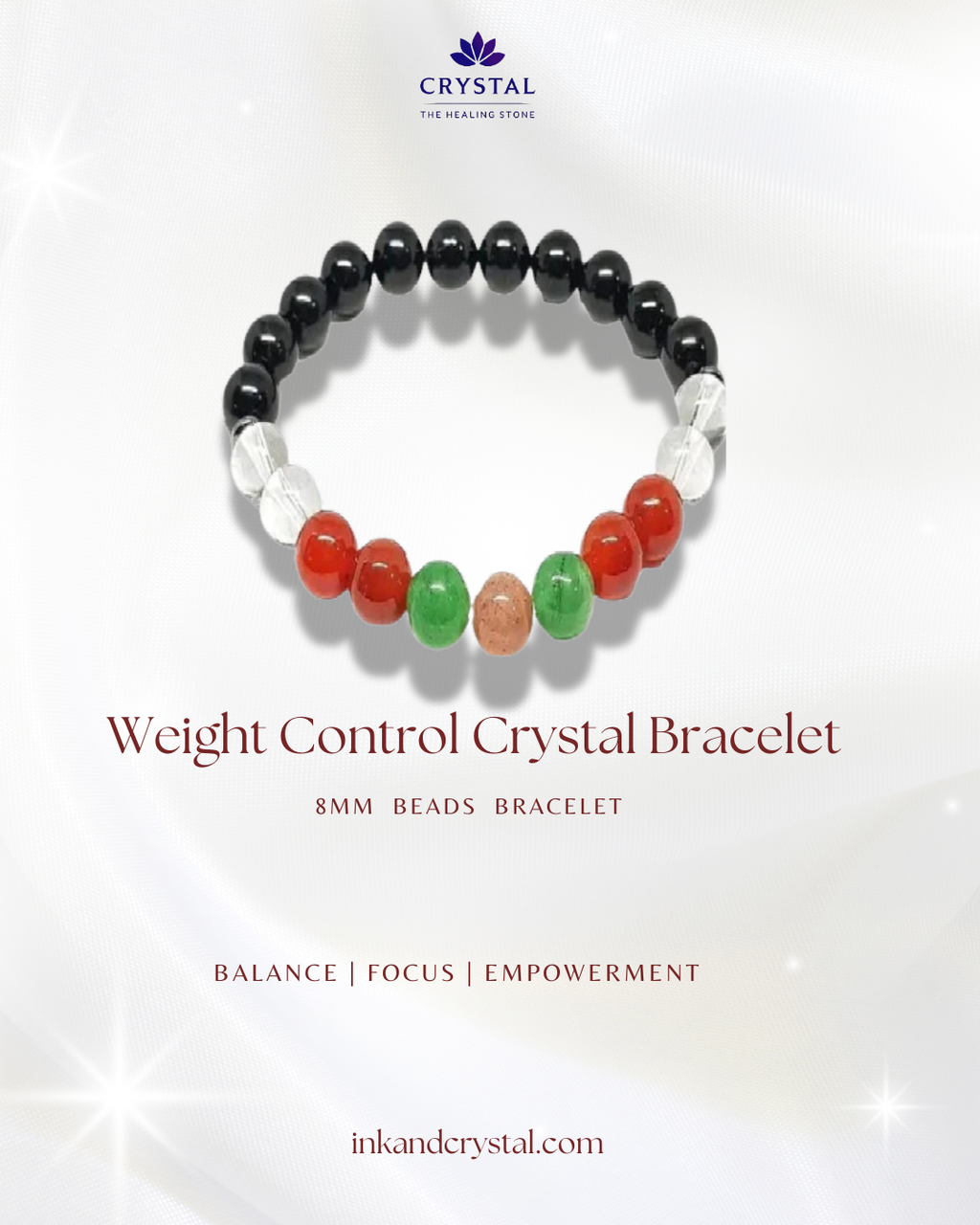 Weight Control Crystal Bracelet